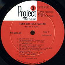 Load image into Gallery viewer, Tony Mottola : Heart &amp; Soul (LP, Album)