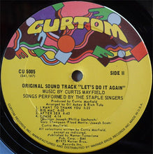 Load image into Gallery viewer, The Staple Singers : Let's Do It Again (Original Soundtrack) (LP, Album)