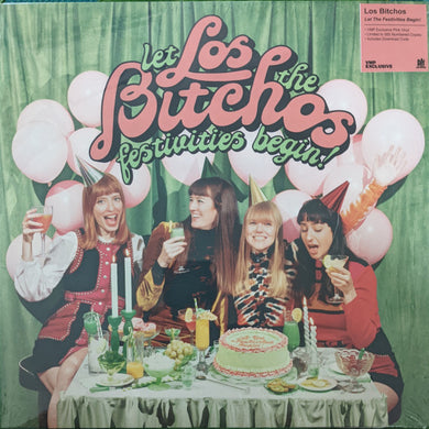 Los Bitchos : Let The Festivities Begin! (LP, Album, Club, Ltd, Num, Pin)