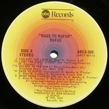 Load image into Gallery viewer, Rufus Featuring Chaka Khan : Rags To Rufus (LP, Album, RE)