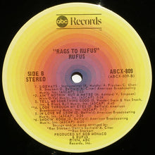 Load image into Gallery viewer, Rufus Featuring Chaka Khan : Rags To Rufus (LP, Album, RE)