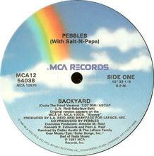 Load image into Gallery viewer, Pebbles With Salt-N-Pepa* : Backyard (12", Single)