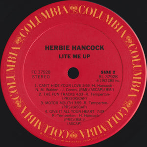 Herbie Hancock : Lite Me Up (LP, Album, Car)