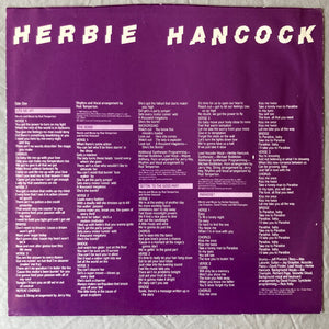 Herbie Hancock : Lite Me Up (LP, Album, Car)