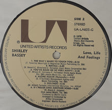 Load image into Gallery viewer, Shirley Bassey : Love, Life And Feelings (LP, Album)
