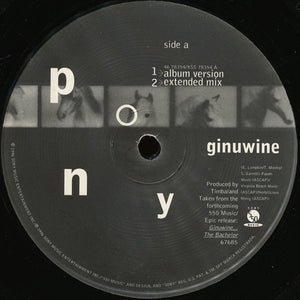 Ginuwine : Pony (12")