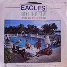 Load image into Gallery viewer, Eagles : Please Come Home For Christmas / Funky New Year (7", Single, RE, Yel)