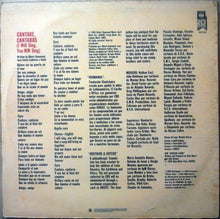 Load image into Gallery viewer, Hermanos : Cantaré, Cantarás = I Will Sing, You Will Sing (12", Single)