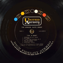Load image into Gallery viewer, The Spencer Davis Group : I&#39;m A Man (LP, Album)