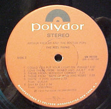 Load image into Gallery viewer, Arthur Fiedler And Boston Pops Orchestra : The Reel Thing (LP, Club, Cap)