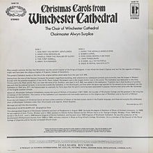 Load image into Gallery viewer, The Choir Of Winchester Cathedral* : Christmas Carols From Winchester Cathedral (LP)