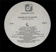 Load image into Gallery viewer, Richie Kamuca : Drop Me Off In Harlem (LP, Album)