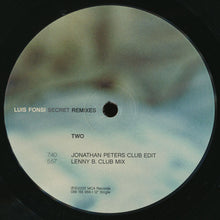 Load image into Gallery viewer, Luis Fonsi : Secret (Remixes) (2x12&quot;, Maxi)