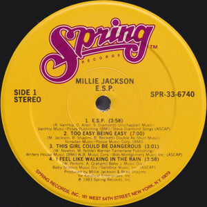 Millie Jackson : E.S.P. (Extral Sexual Persuasion) (LP, Album, PRC)