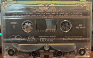 Scorpions : Savage Amusement (Cass, Album, CrO)