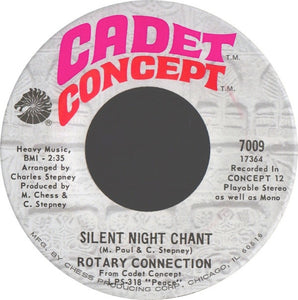 Rotary Connection : Peace At Least / Silent Night Chant (7", Single)