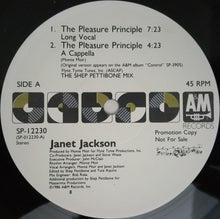 Load image into Gallery viewer, Janet Jackson : The Pleasure Principle (12", Promo)