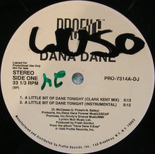 Load image into Gallery viewer, Dana Dane : A Little Bit Of Dane Tonight (12", Promo)