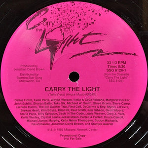 Twila Paris / Artists And Friends : Carry The Light (12", Single, Promo)