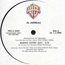 Load image into Gallery viewer, Al Jarreau : Raging Waters (12", Promo)