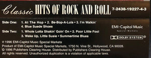 Various : Classic Hits Of Rock & Roll (Cass, Comp)