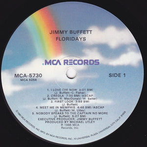 Jimmy Buffett : Floridays (LP, Album, Glo)