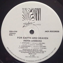 Load image into Gallery viewer, Indra Lesmana : For Earth And Heaven (LP, Album, Pin)