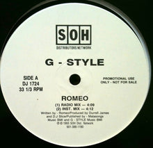 Load image into Gallery viewer, G - Style : Romeo / Gangsta (12&quot;, Promo)