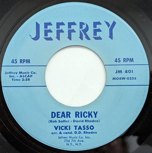 Vicki Tasso : Dear Ricky / My Boy (My Girl) (7")