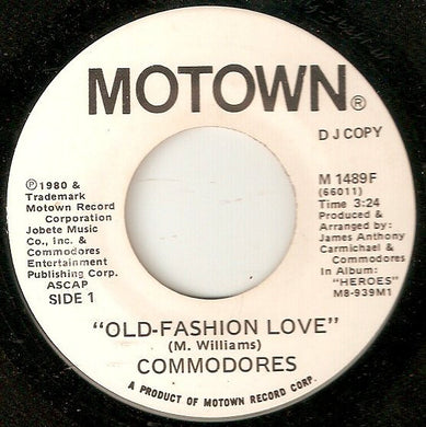 Commodores : Old-Fashion Love  (7