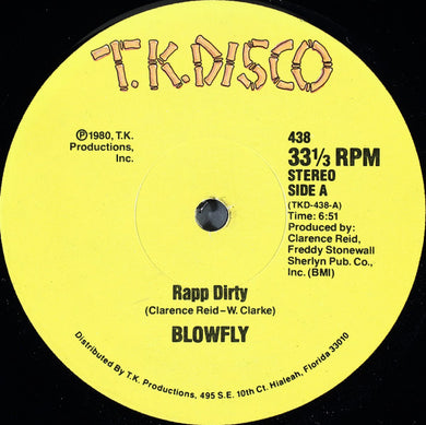 Blowfly : Rapp Dirty (12