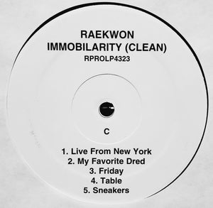 Raekwon : Immobilarity (Clean) (2xLP, Album, Promo)