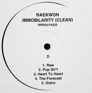 Raekwon : Immobilarity (Clean) (2xLP, Album, Promo)