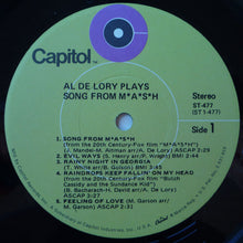 Load image into Gallery viewer, Al De Lory : Plays Song From M*A*S*H (LP, Album, Win)