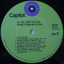Load image into Gallery viewer, Al De Lory : Plays Song From M*A*S*H (LP, Album, Win)