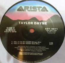 Load image into Gallery viewer, Taylor Dayne : Tell It To My Heart (12")