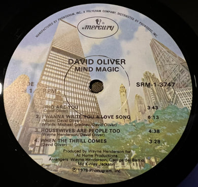 David Oliver (3) : Mind Magic (LP, Album)