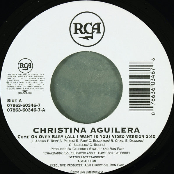 Christina Aguilera : Come On Over Baby (All I Want Is You) (7