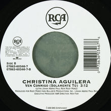 Load image into Gallery viewer, Christina Aguilera : Come On Over Baby (All I Want Is You) (7&quot;, Single, Jukebox)