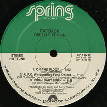 Load image into Gallery viewer, Fatback* : On The Floor With Fatback (LP, Album, 53)