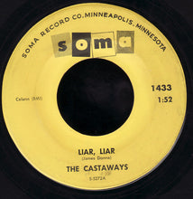Load image into Gallery viewer, The Castaways : Liar, Liar  (7&quot;, Single, Kay)
