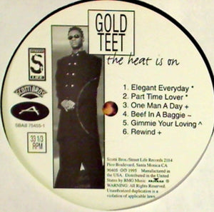 Gold Teet : The Heat Is On (LP, Album)