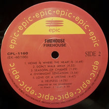 Load image into Gallery viewer, FireHouse (2) : FireHouse (LP, Album)