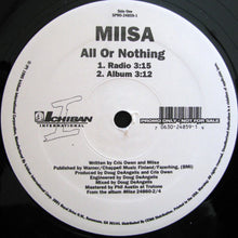 Load image into Gallery viewer, Miisa : All Or Nothing (12", Promo)