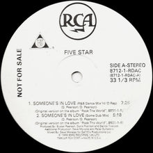 Load image into Gallery viewer, Five Star : Someone's In Love (12", Promo)