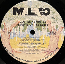 Load image into Gallery viewer, Willie Neal Johnson And The Gospel Keynotes : Satan Is On The Loose (LP, Album)