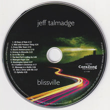 Load image into Gallery viewer, Jeff Talmadge : Blissville (CD, Album)