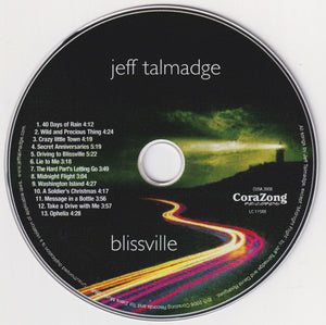 Jeff Talmadge : Blissville (CD, Album)