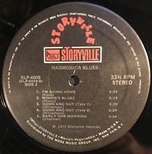 Load image into Gallery viewer, Sonny Terry / Doctor Ross / Hammie Nixon With Sleepy John Estes / Sonny Boy Williamson (2) : The Harmonica Blues Of (LP, Comp, RE)