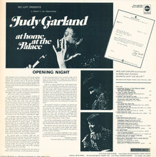Load image into Gallery viewer, Judy Garland : At Home At The Palace (LP, Album)